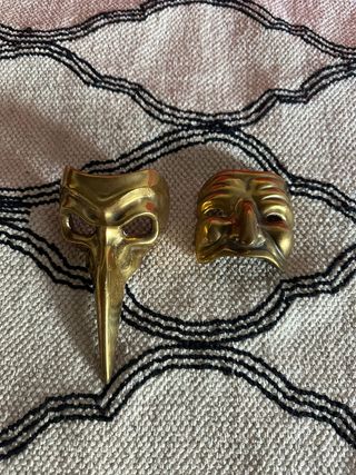 Máscaras bronce. 50€ la unidad