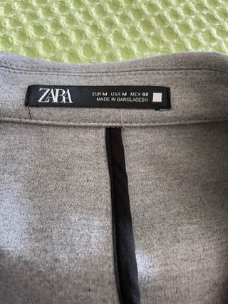 Americana Zara gris - Talla M 40