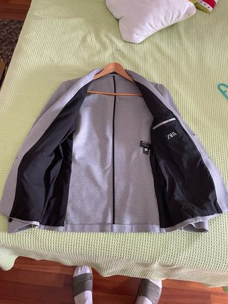 Americana Zara gris - Talla M 40