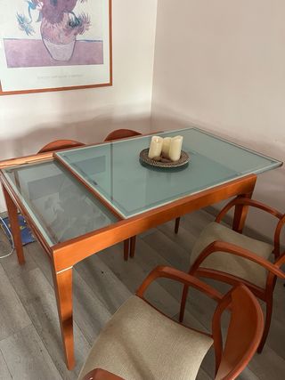 Pack salón, mueble, mesa y sillas*Muy buen estado*