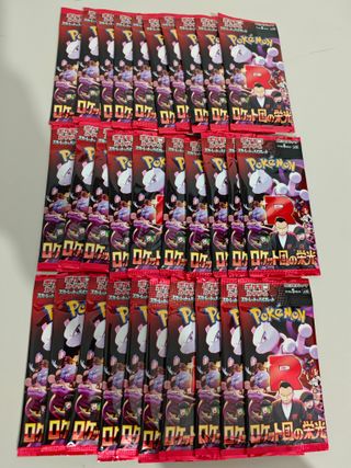 30 sobres Pokémon Team Rocket Japón