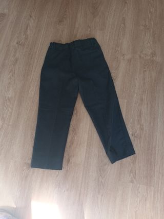 Pantalones Uniforme Gris - Largo