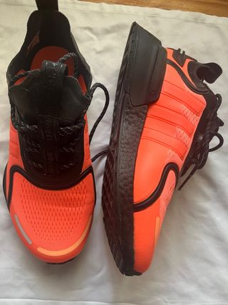 Adidas zapatillas - naranja y negro