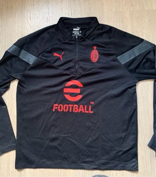 Chándal AC Milan Puma - Negro/Rojo