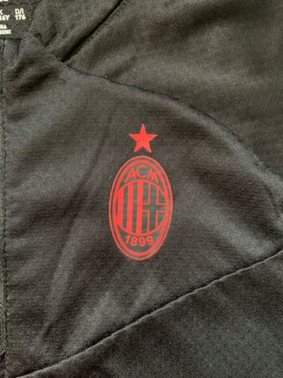 Chándal AC Milan Puma - Negro/Rojo