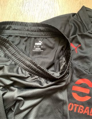 Chándal AC Milan Puma - Negro/Rojo