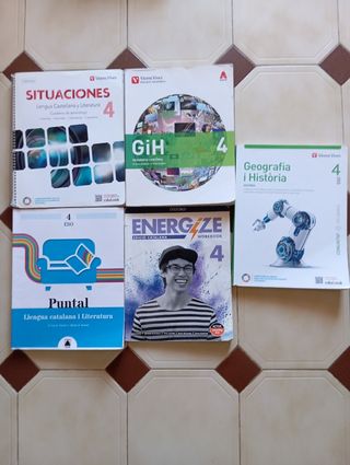 Libros de 4 ESO