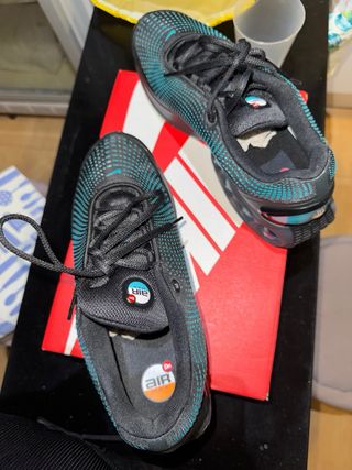 Zapatillas Nike Air Max Dn - Negras y Verde Azulad