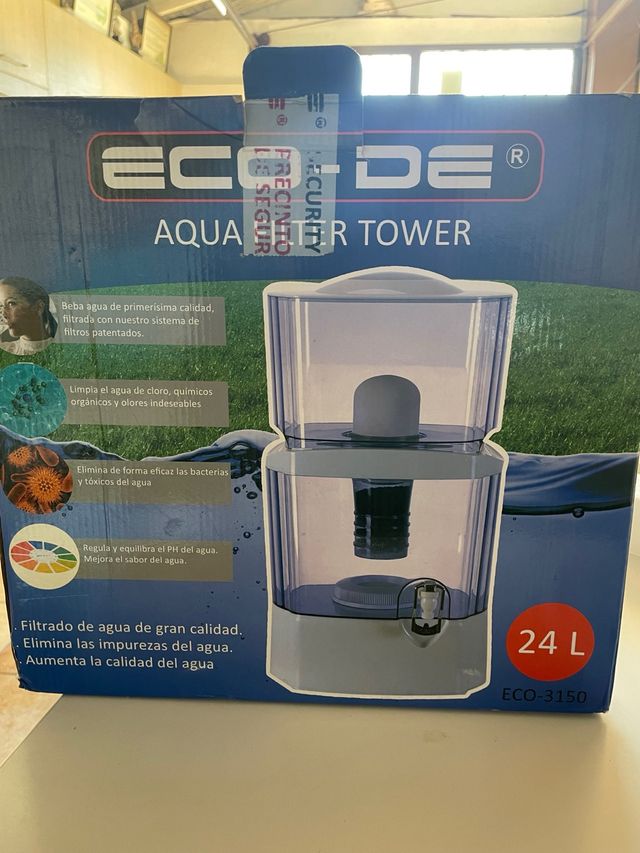 lote de REPUESTOS Torre Filtro Agua Eco-De 24L