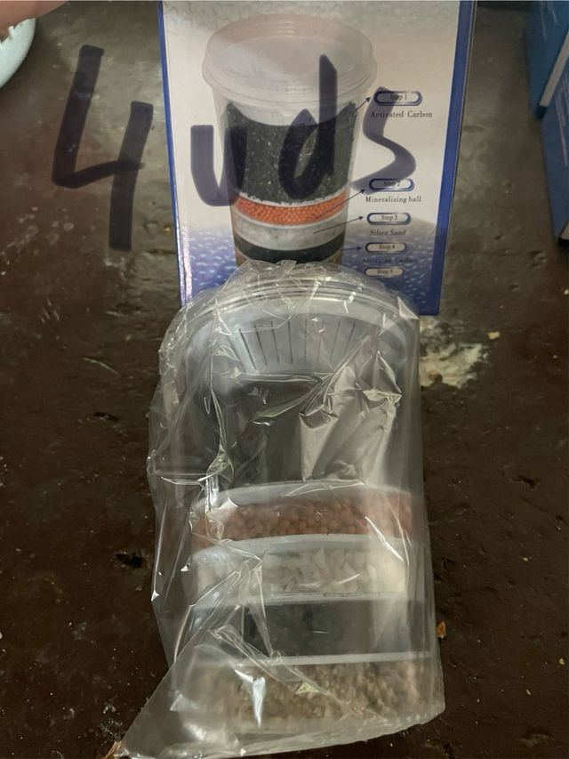 lote de REPUESTOS Torre Filtro Agua Eco-De 24L