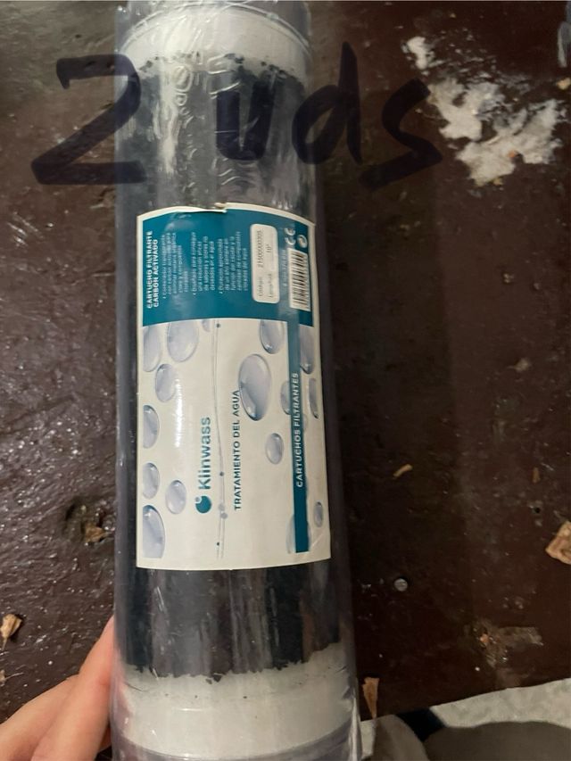 lote de REPUESTOS Torre Filtro Agua Eco-De 24L