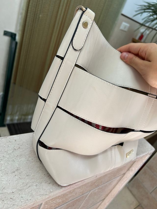 2 Borse Camomilla Milano - Beige&Rosso