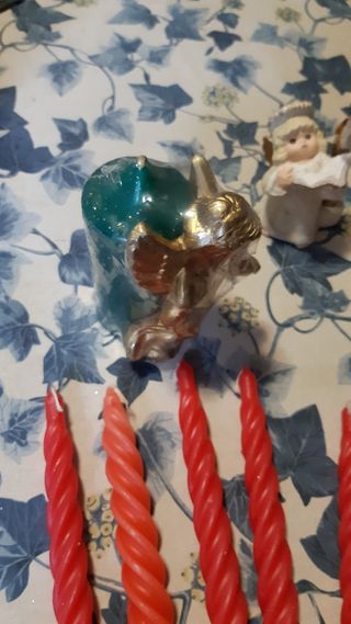 Decorazioni Natale: angioletti & candele
