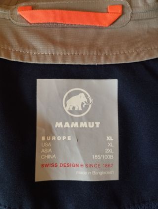Chaqueta Mammut impermeable