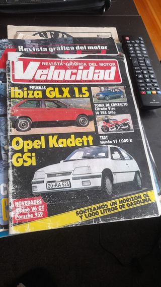 Revista Velocidad año 1984