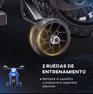 Moto eléctrica infantil, +3 años