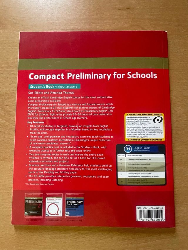 Compact Preliminary for Schools Student's Book ...