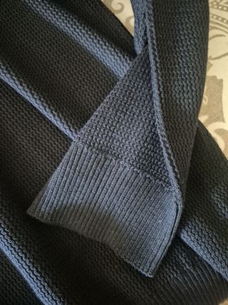 Jersey Cortefiel XL azul - Cuello alto
