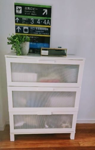 Cómoda Ikea blanca 3 cajones