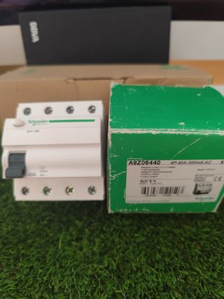 Interruptor Diferencial Schneider A9Z06440 40A