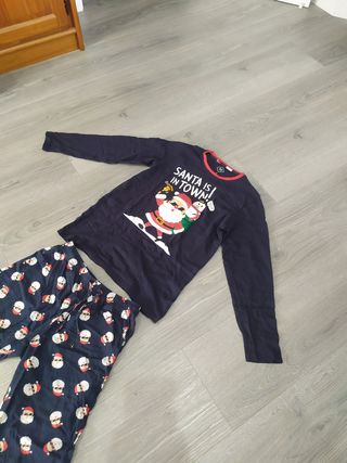 Pijama navideño Santa Claus unisex