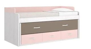 CAMA COMPACTA DOBLE CON CONTENEDORES WIN"