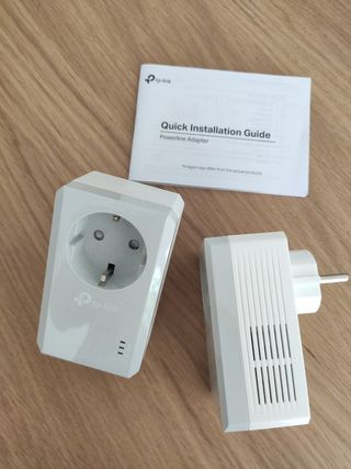 TP-LINK - Kit de Adaptadores Powerline AV600
