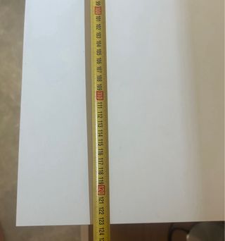 Escritorio blanco 120x50 cm