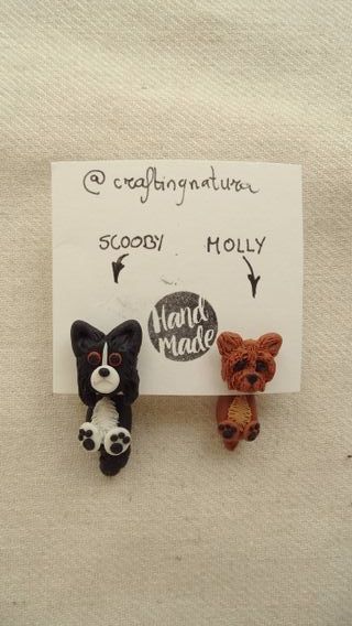 Pendientes de perritos