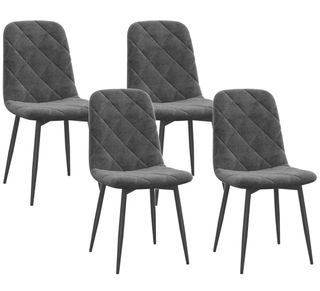 4 Sillas Grises - Comedor