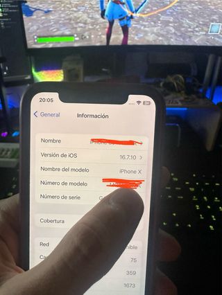 iPhone X 256GB - Negro