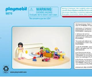 Playmobil Guardería - Figuras y Accesorios