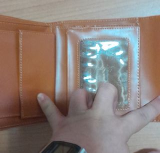 Monedero marrón - cartera