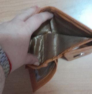 Monedero marrón - cartera