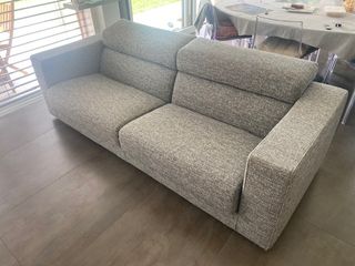 Divano Busnelli grigio 226cm