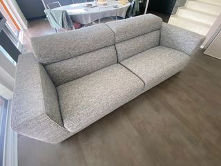 Divano Busnelli grigio 226cm