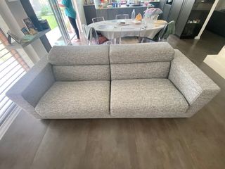 Divano Busnelli grigio 226cm