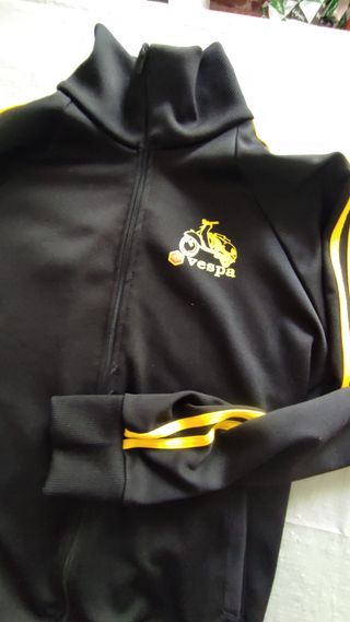 Sudadera negra Vespa La Capsula talla M