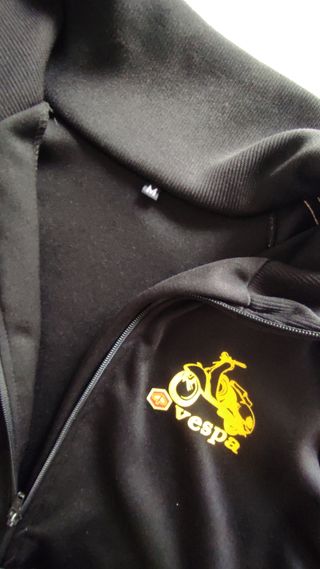 Sudadera negra Vespa La Capsula talla M