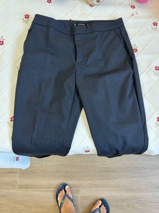 2 Pantalones traje Zara