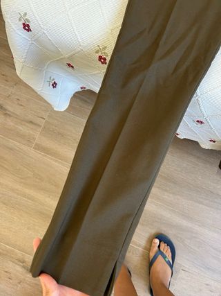 2 Pantalones traje Zara