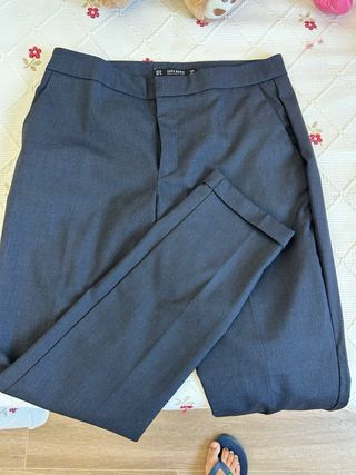 2 Pantalones traje Zara