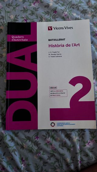 Història de l'Art, 2 Batxillerat, Dual Quadern ...
