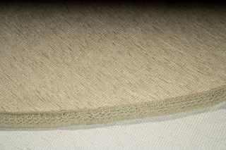Falda camilla cuadrada chenilla beige Otoño/Invier