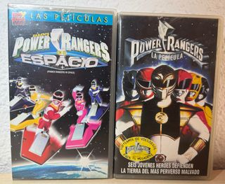 VHS PACKPower Rangers: La película + En el espacio