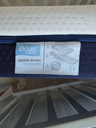 Cuna bebé blanca