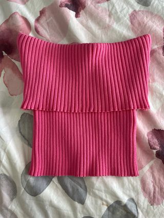 Top rosa - crop top
