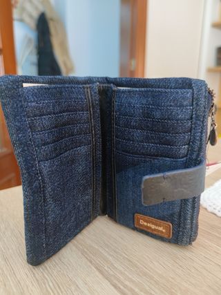 Monedero Desigual azul