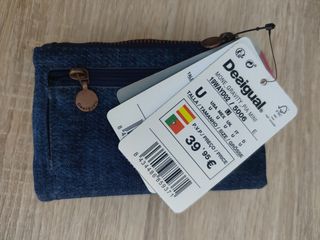 Monedero Desigual azul