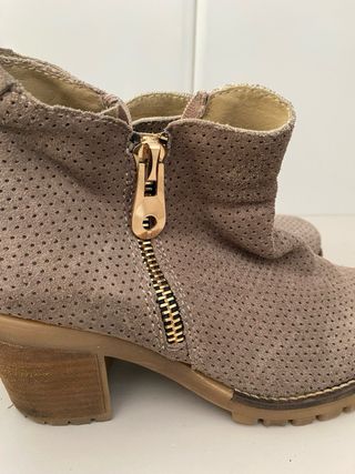 6 Botines - Negro y Azul